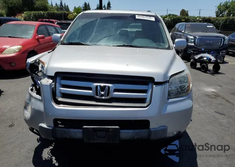 2007 Honda Pilot Exl из США, поврежденный, VIN 5FNYF28777B042479